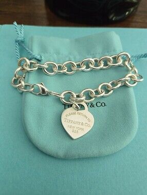 Tiffany & Co. RTT Heart Tag Bracelet